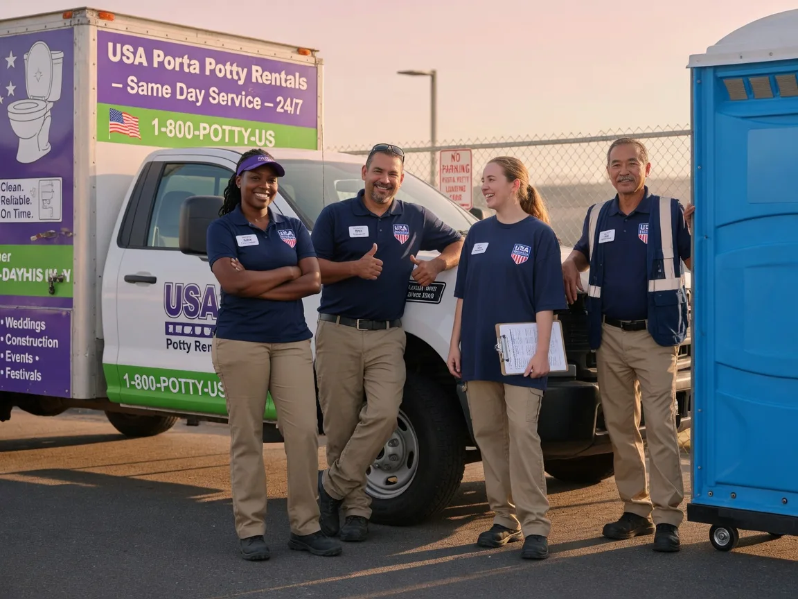 Porta Potty Rental company in Fort Polk, LA